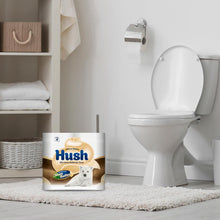 Load image into Gallery viewer, 40 Rolls (10x4pk) Hush 3ply Luxury Scented Core Shea Butter Toilet Paper Rolls