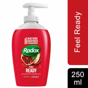 3pk of 250ml Radox Anti-Bac or Feel Ready Hand wash