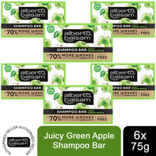 Load image into Gallery viewer, 3x or 6x Each Alberto Balsam Fruity Shampoo Bar With ArganOil &amp; Plastic Free,75g