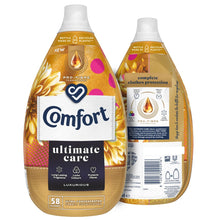 Load image into Gallery viewer, 3x of 870ml Comfort Ultimate Care Luxurious Liquid Fabric Conditioner 58W