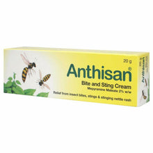 Load image into Gallery viewer, 3x of 20g Anthisan Bite&amp;StingCream, Relief from Insect, Bug Bites &amp; StingingRash
