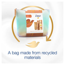 Load image into Gallery viewer, Dove Gradual Self-Tan Beauty Bag Derma Spa 3pcs Gift Set For Her with Beauty Bag