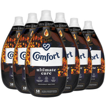 Load image into Gallery viewer, 6x870ml Comfort Ultimate Care Heavenly Nectar Concentrated Fabric Conditioner58W