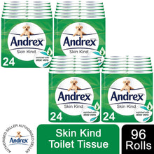 Load image into Gallery viewer, Andrex Toilet Roll Skin Kind, Gentle Clean, Classic or Supreme Quilts, 96 Rolls