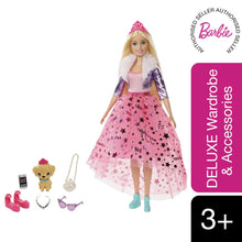 Load image into Gallery viewer, Barbie® Princess Adventure™ Doll with Puppy Toy