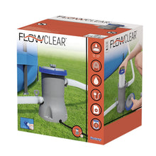 Load image into Gallery viewer, Bestway Flowclear Swimming Pool Filter Pump, 330gal, 530gal, 800gal Or 2500gal