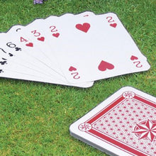 Load image into Gallery viewer, Jumbo-Sized Family Garden Outdoor Summer Games - Giant Playing Cards Game