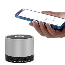 Load image into Gallery viewer, Cocoon BeatX Mini Rechargeable Bluetooth Portable Speaker for Smartphone-Silver