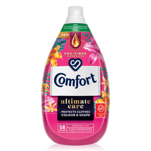 Surf Washing Liquid & Comfort Conditioner Passion Bloom & Tropical Lily Summer Fragrance Bundle