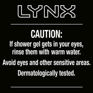 6 Pack Lynx XL Energy Boost Shower Gel, Africa, 400ml