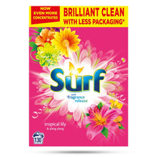 Load image into Gallery viewer, 130 Washes Surf Concentrated Tropical Lily &amp; Ylang-Ylang Laundry Powder 6.5kg