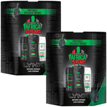 Load image into Gallery viewer, Lynx Africa Gift Set, Present For Brother, Boys And Teens With Bluetooth Speaker