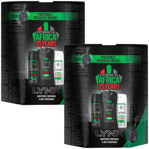 Lynx Africa Gift Set, Present For Brother, Boys And Teens With Bluetooth Speaker