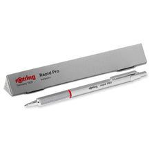 Load image into Gallery viewer, Rotring Ballpoint Pen Rapid Pro Metallic Silver Barrel Technical For School