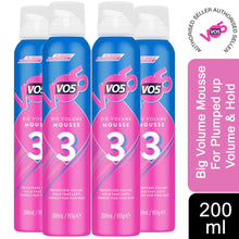 Load image into Gallery viewer, VO5 Big Volume Mousse For Plumped up Volume &amp; Hold 200ml Pack of 4