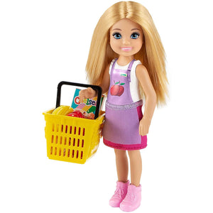 Barbie Chelsea Supermarket Playset with Doll and Accessories