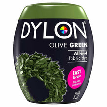 Load image into Gallery viewer, DYLON Washing Machine Fabric Dye Pod, Olive Green, 3 Packs of 350g