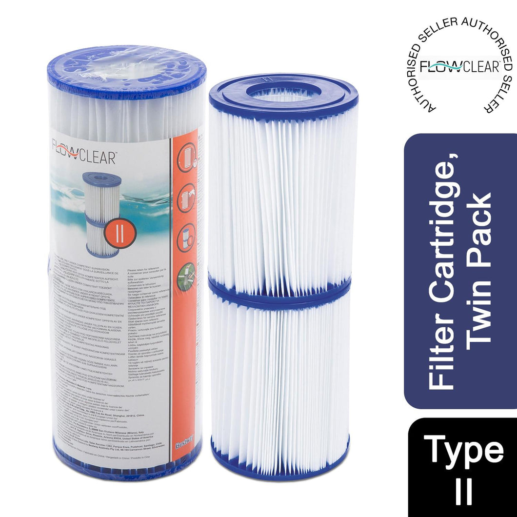 Bestway Type I, II, III or IV Flowclear Swimming Pool Filter Cartridge