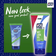 Load image into Gallery viewer, VO5 24HR Steady Control Wet Look Styling Gel 200ml Pack of 4