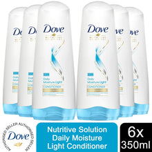 Load image into Gallery viewer, 6x 350ml Dove Nutritive Solution Daily Moisture Light Conditioner For Fine Hair