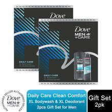 Load image into Gallery viewer, Dove Men Care Clean Comfort XL Bodywash &amp; XL Deodorant 2pcs Gift Set For Men