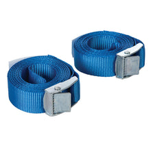 Load image into Gallery viewer, 2 Pack Silverline 449682 Cam Buckle Tie Down Strap 2.5m x 25mm