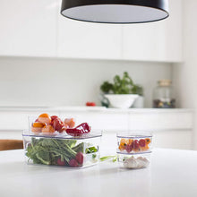 Load image into Gallery viewer, SmartStore BPA Free Compact Clear Lid For Storage Bin Container, Size M