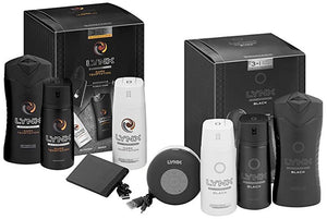 Lynx Elite Black with Bluetooth Shower Speaker or Elite Dark Temptation with Powerbank Gift Sets