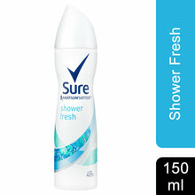 Load image into Gallery viewer, Sure Women Motion Sense Antiperspirant Deodorant, Shower Fresh, 6 Pack, 150ml