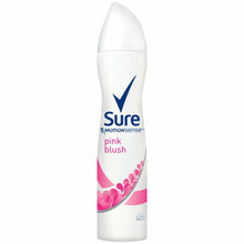 Load image into Gallery viewer, Sure Women Motion Sense Antiperspirant Deodorant, Pink Blush, 6 Pack, 250ml