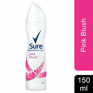 Sure Women Motion Sense Antiperspirant Deodorant, Pink Blush, 6 Pack, 150ml