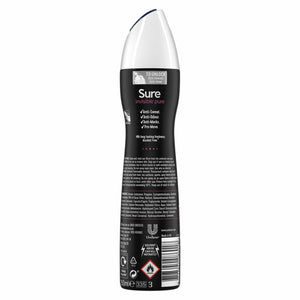 Sure Women Motion Sense Antiperspirant Deodorant, Invisible Pure, 6 Pack, 150ml