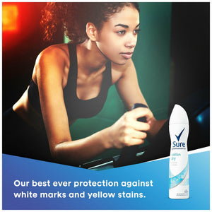 Sure Women Motion Sense Anti-Perspirant Deodorant, Cotton Dry, 6 Pack, 150ml