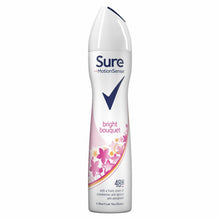 Load image into Gallery viewer, Sure Women Motion Sense Antiperspirant Deodorant, Bright Bouquet, 6 Pack, 250ml