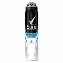 Load image into Gallery viewer, Sure Men Anti Perspirant 48H Protection Invisible Ice Deodorant, 6 Pack, 150ml