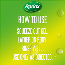 Load image into Gallery viewer, Radox Feel 2-in-1 Shower Gel, 6 Pack, 250ml