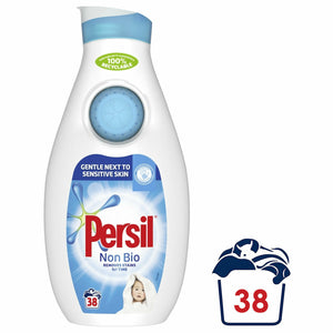 Persil Liquid Detergent, Non-Bio/Colour/Bio, 1 Pack of 38 Washes