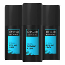 Load image into Gallery viewer, Lynx Deodorant Pump Spray, Adrenaline/Ice Chill/Urban/Signature, 3 Pack, 100ml: