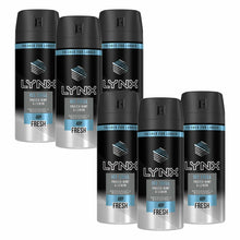 Load image into Gallery viewer, Lynx Body Spray Deodorant, 6 Pack, 150ml