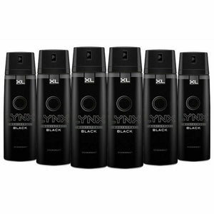 Lynx XL Body Spray Deodorant, 6 Pack, 200ml