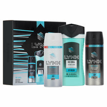 Load image into Gallery viewer, Lynx Ice Chill Body Spray &amp; Shower Gel With Antiperspirant Trio Gift Set