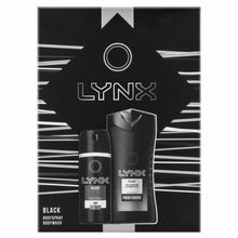 Load image into Gallery viewer, Lynx Black Body Spray &amp; Body Wash Duo Gift Set