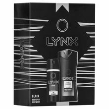Load image into Gallery viewer, Lynx Black Body Spray &amp; Body Wash Duo Gift Set