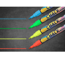 Load image into Gallery viewer, Doodle Chalk Markers Dry Wipe Pack of 4 Colours