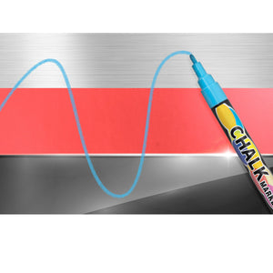 Doodle Chalk Markers Dry Wipe Pack of 4 Colours
