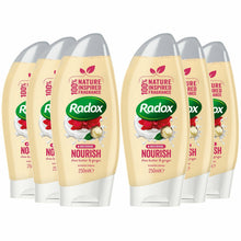 Load image into Gallery viewer, Radox Feel 2-in-1 Shower Gel, 6 Pack, 250ml
