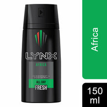 Load image into Gallery viewer, Lynx Body Spray Deodorant, Africa, 150ml