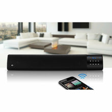 Load image into Gallery viewer, Soundz SZ400 Bluetooth Fidelity Audio &amp; Low-Frequency Soundbar Speaker Black