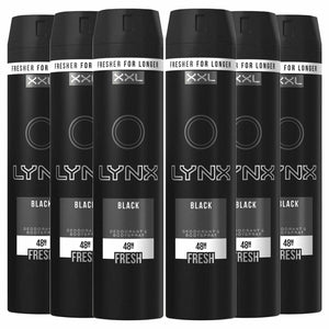 Lynx XXL For Men Body Spray Deodorant 250ml - Pack of 6