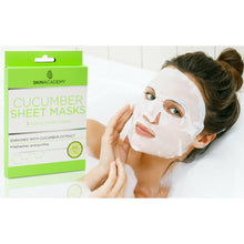 Load image into Gallery viewer, Skin Academy Cucumber Face Sheet Mask
